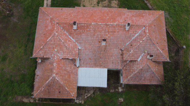 Roof pictures of a school Veliko Tornovo - Bulgaria